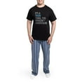 thumbnail image 5 of CafePress - Train Thing Men's Dark Pajamas - Men's Dark Loose Fit Cotton Pajama Set, 5 of 7