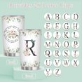 thumbnail image 5 of Personalized Initial R Tumbler 20oz, Monogrammed Gift for Women Birthday Mothers Day Religious Gift, Personalized Christian Gift for Women Initial Coffee Mug, 5 of 5