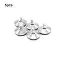 thumbnail image 4 of Bewildely Deslizadores de campana para silla de oficina, 5 piezas, ruedas para sillas de 50mm, ruedas deslizantes antideslizantes, pies de Decoración del hogar, 4 of 6