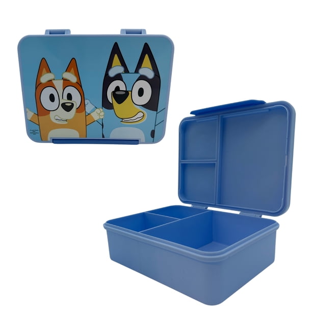 BBC Bluey Child's Reusable Silicone Bento Lunch Box - Walmart