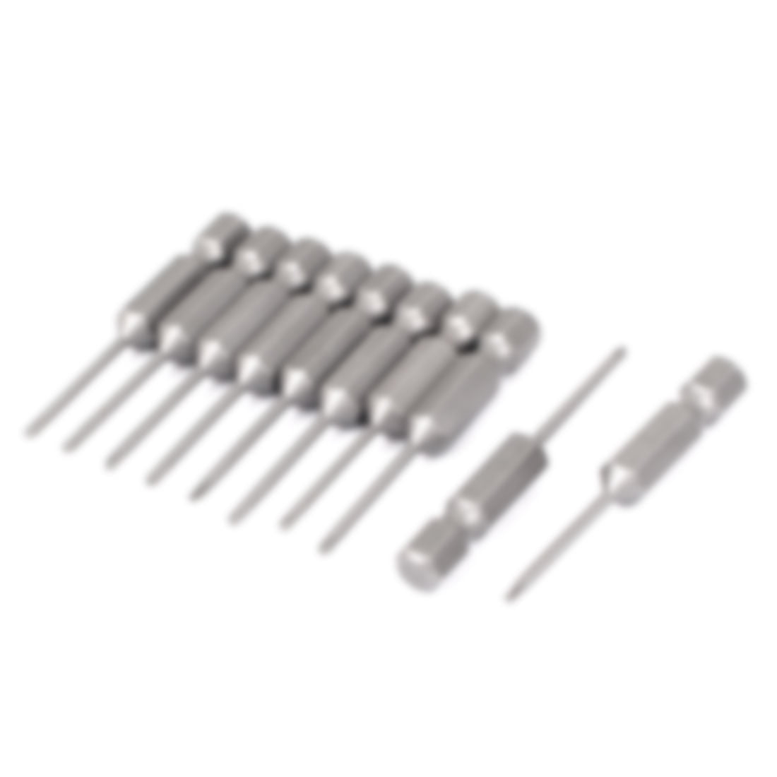 10 Stück Magnetische PH00 Schraubendreher-Bits – 1,5 Mm, 50 Mm Lang, Mit Sechskantschaft (6,35 Mm), Ideal Für Elektronik & Feinarbeiten