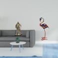 thumbnail image 2 of Escultura De Flamenco Caballero Europeo. Figura Decorativa Creativa Para Entrada, Sala De Estar, Patio, Armario, Interior, Exterior, Porche, Comedor, Hogar., 2 of 8