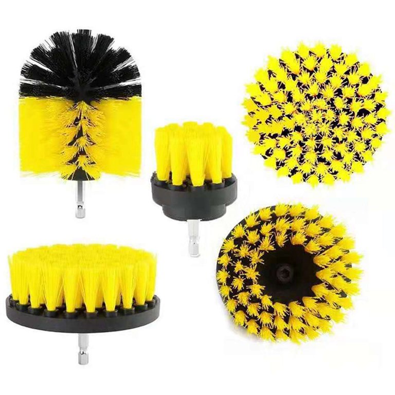 5Pcs 3Pcs Electric Drill Brush Power Scrubber Brush Bathroom