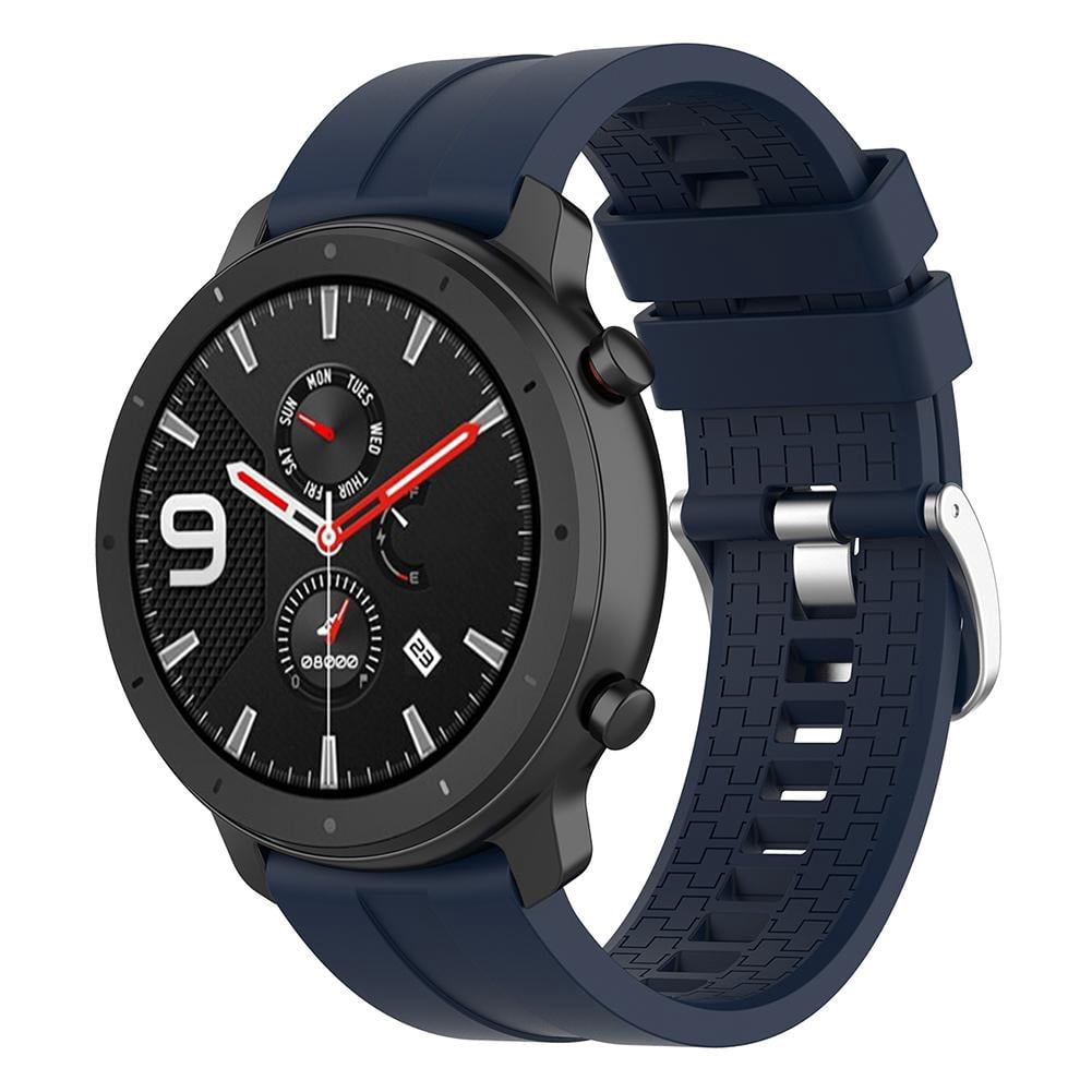 dailooas 22mm Silicone Wrist Strap Band w/Buckle for Amazfit GTR 47mm (Dark  Blue) | Walmart Canada