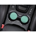 thumbnail image 5 of WIRESTER Round Neoprene Car Coaster for Drinks, Set of 2pcs, Solid Mint Green, 5 of 6