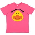 thumbnail image 3 of Inktastic Duck Feeling Ducky Youth T-Shirt, 3 of 5