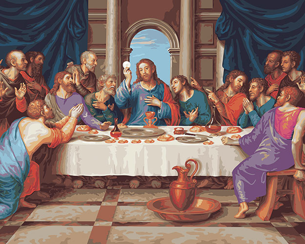 Plaid The Last Supper Paint By Number Kit