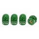 thumbnail image 1 of Tapa de Válvula de Neumático Decorativa 7x24mm Cubiertas de Polvo de Válvula de Neumático Resina Cobre Verde 4 Pcs, 1 of 1