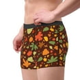 thumbnail image 4 of Disketp Autumn Leaves Men'S Boxer Briefs,Soft And Breathable Cotton Underwear With Comfortflex Waistband, 4 of 9