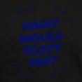 thumbnail image 3 of CafePress - What Would Scott Say T Shirt - Men's Classic Graphic Cotton T-Shirt, 3 of 4