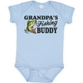 thumbnail image 3 of Inktastic Grandpa's Fishing Buddy Boys Baby Bodysuit, 3 of 5