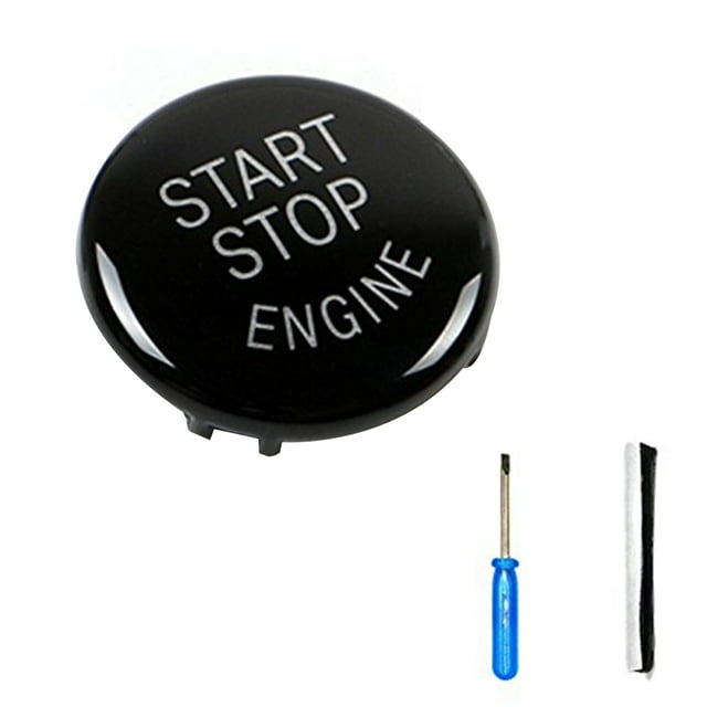 kurtrusly High Quality ABS Car Engine Start Stop Switch Button Replace Cover for BMW E60 E70 E71 E90 E92