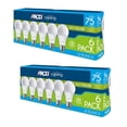 thumbnail image 1 of 2 Packs de 6 focos LED Aksi 12W ECO A19 Base E27 Luz Blanca, 1 of 3
