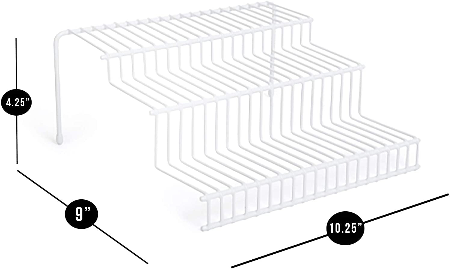 White wire spice rack hotsell