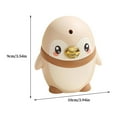 thumbnail image 2 of Gaiwos Automatic Push-Out Toothpick Dispenser 3.5 inches, Cute Penguin-Shaped Portable Toothpick Holder, Aesthetic Dispenser for Home and Restaurant Decoration, 2 of 5
