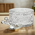 thumbnail image 2 of Godinger Dublin Crystal 3-Piece Salad Bowl Serve Set, 2 of 3