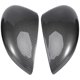 thumbnail image 2 of Carbon Fiber Side Wing Mirror Cover Trim Rear View Mirror Covers for Ford Fiesta Mk7 2008 2009 2010, 2 of 5