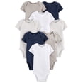 thumbnail image 1 of Body Simple Joys by Carter's unisex para bebés prematuros, paquete de 8, 1 of 5