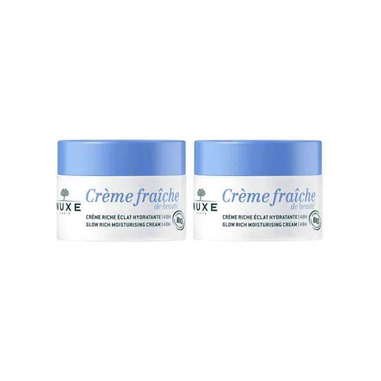 Nuxe Creme Fraiche de Beaute, 48hr Moisturising Rich Cream, 2 Pack