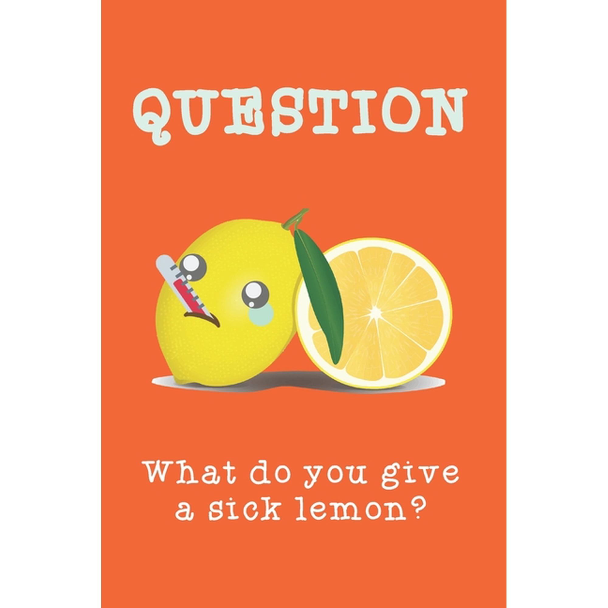 What do you give a sick lemon?: GRAPH PAPER 6"X9" - Cute Cool Funny Novelty Gift for Kids Boys Girls Teens Adults Men Wo, (Paperback)