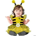 thumbnail image 2 of Fun World Infant Girls' Baby Bumble Bee Costume - Size 12-18 Months - Yellow, 2 of 3