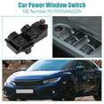 thumbnail image 2 of Interruptor de ventana eléctrica delantero izquierdo único para Honda Civic 4 puertas 2001-2005 No.35750S5AA02ZA, 2 of 7