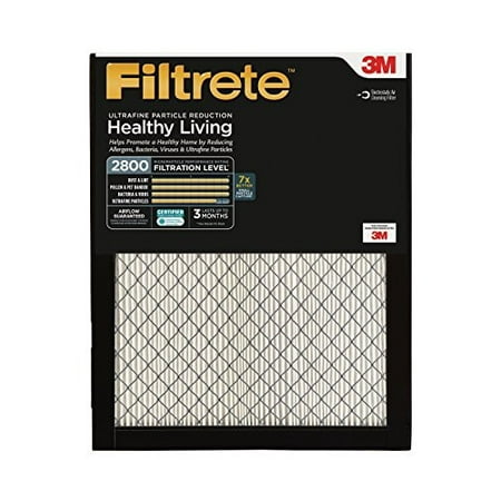 Filtrete Ultrafine Particle Reduction Filter, MPR 2800, 20 x 25 x 1-Inches, 2-Pack