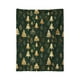 thumbnail image 2 of Uuiauoio Christmas Print Flannel Throw Blanket, Holiday Themed Soft Sofa Couch Bed Blanket for Indoor Outdoor Use, Festive Christmas Tree Pattern Decorative Blanket for Winter Warmth, Home Decor Gift, 2 of 6