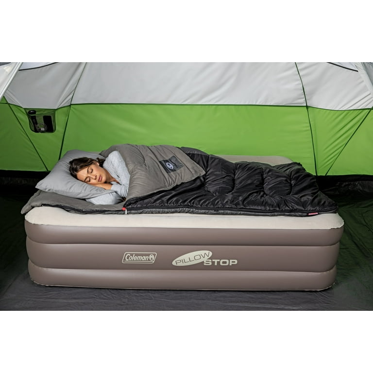 Coleman 18in Raised Air Mattress, with Rechargeable Pump, Queen -  Walmart.com