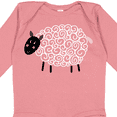 thumbnail image 4 of Inktastic Sheep Curly Wool Lamb Cute Boys or Girls Long Sleeve Baby Bodysuit, 4 of 5