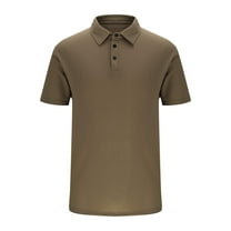 Golf Polo Shirts for Men Short Sleeve Wrinkle-Free 4 Way Stretch Moisture Wicking Performance Collared Tshirts