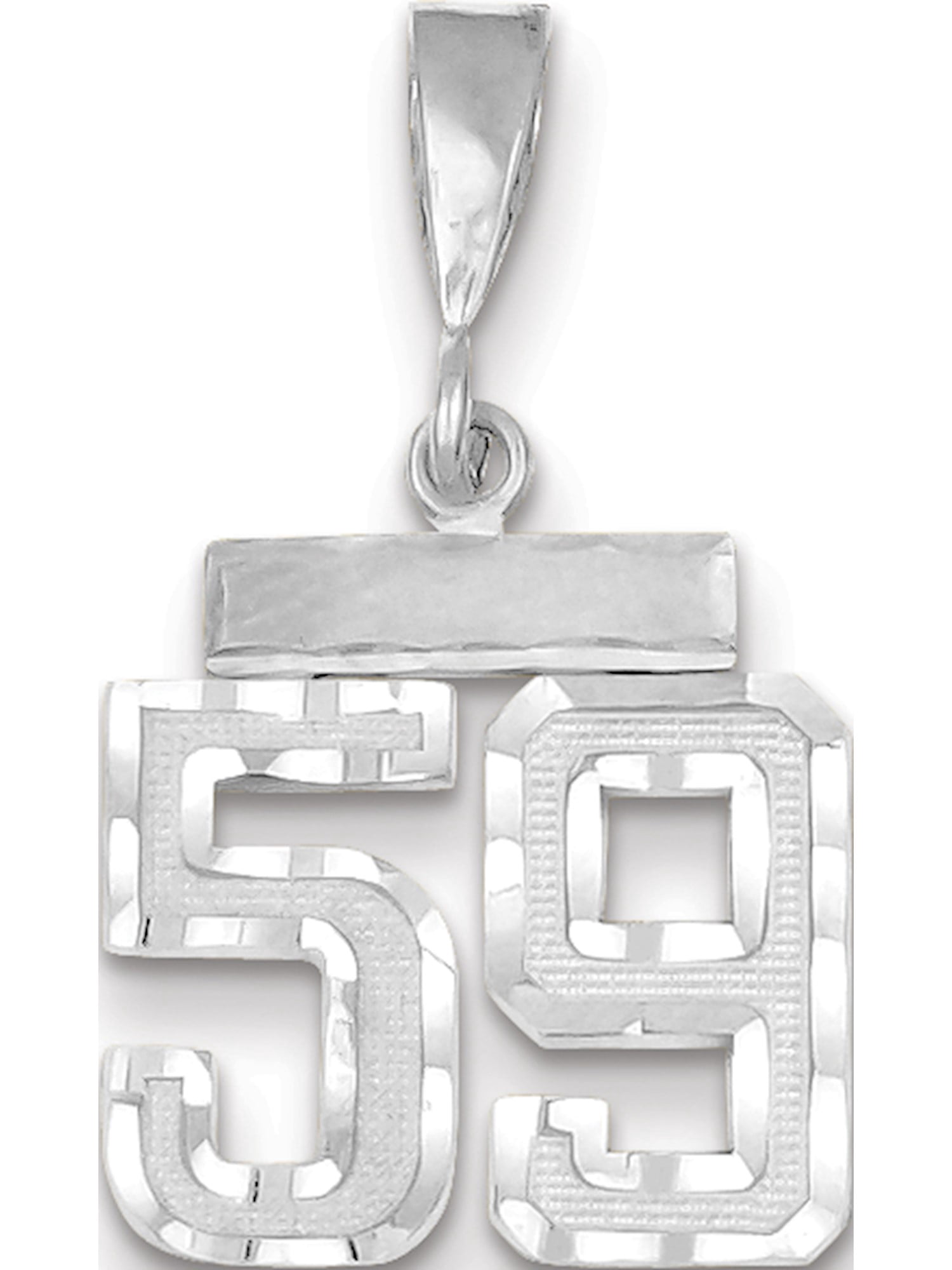 Jewelry by Sweet Pea 14k White Gold Small Diamondcut
