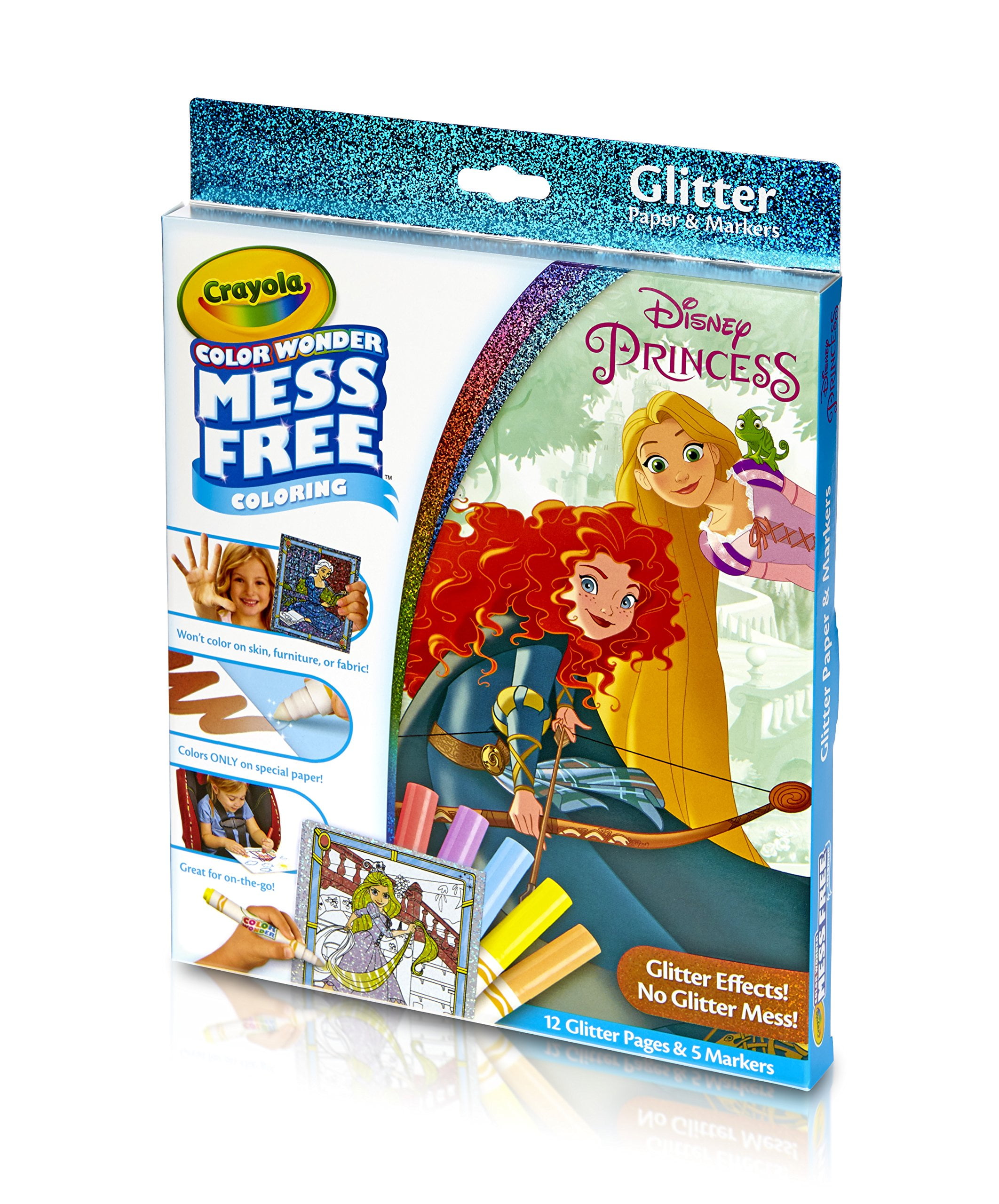 Crayola Color Wonder Glitter Pad & Markers, Princess Toy | Walmart Canada