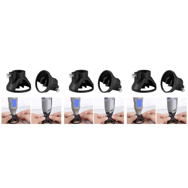Kenally Taladro profesional rotativo de alta sensibilidad conveniente localizador ajustable resistente al desgaste cuerno de pulido suministros Como se muestra 1 pieza 3piezas