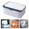 thumbnail image 4 of Tissue Box Wet Tissue Holder Cover Dust , blue white, 4 of 8