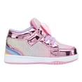thumbnail image 6 of NEWMALL Toddler Glitter Shoes Girls Flashing Cute Bowknot Sneakers (11 Little Kid,Pink Multi), 6 of 7