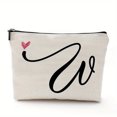 thumbnail image 1 of CSChome Makeup Bag Stylish Makeup Storage Zipper Closure Travel Organizer for Women Mom Friends, 1 of 6