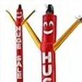 thumbnail image 3 of LookOurWay Air Dancers Inflatable Tube Man Attachment - 20 Feet Tall Wacky Waving Inflatable Dancing Tube Guy for Business Promotion (Blower Not Included) - Huge Sale Red with Yellow Arms, 3 of 4
