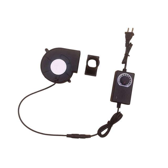Soplador de barbacoa Mini soplador ajustable Bomba de aire Parrillas de coión Ventilador portátil DC 12V para acampar al aire libre Estufa de carbón Conjunto A
