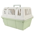 thumbnail image 4 of Plastic Dog Kennel, Spacious Design Cat Carrier Breathable Mesh Air Circulation Plastic Dog Crate Lightweight and Portable Travel Dog Carrier for Outings and Activities, 4 of 7