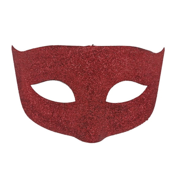 Xfvqtps Masquerade Mask for Men Half Face Holiday Parties and Carnival Mask for Masquerade Balls and Themed Party Red