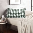 thumbnail image 6 of Fuzoiu Scottish Checkered Print Fuzzy Pillowcases, Super Soft Pillow Case Cover with Zipper for Bedroom, Sofa, Couch,Cozy Pillow Shams for All Seasons-16"x24", 6 of 6