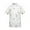 White, variant on Standing Collar Cotton & Linen Chinese Short Sleeve Kungfu Cloth Men Shirt, Brige