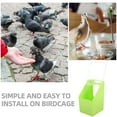 thumbnail image 3 of PAMINGONO 4Ud De Comida Para Jaula De Pájaros Color Simple Y Funcional, 3 of 8