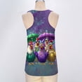 thumbnail image 3 of Tbopshirt Womens Tank Tops Mardi Gras Graphic Round Neck Casual Sleeveless Shirts Summer,M, 3 of 5