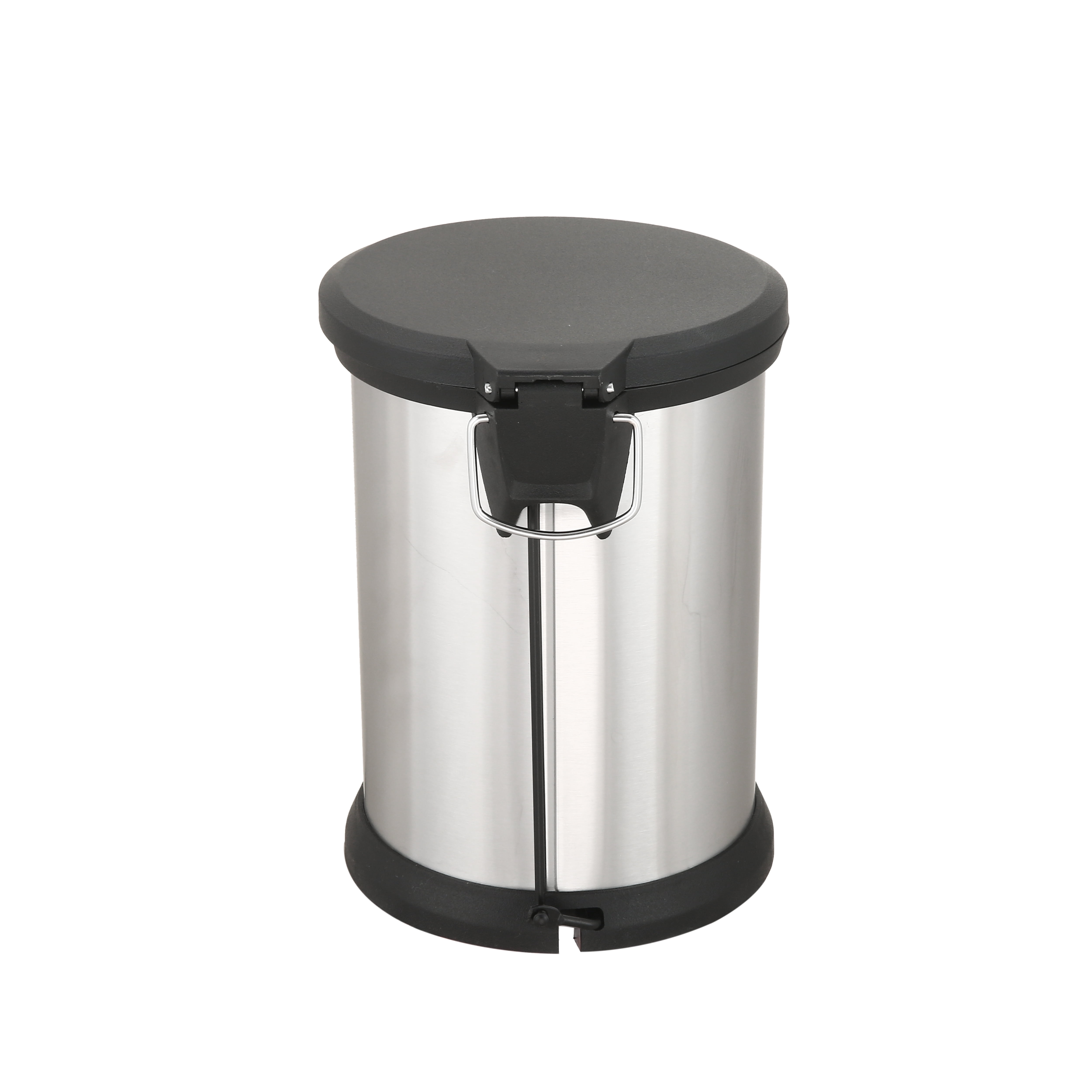 Bathroom Step Trash Can Aged And Gold Waste Bin Step On Trash Can