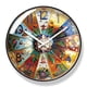 thumbnail image 1 of Reloj de pared Creative Vintage de 30 cm de cuarzo silencioso que no hace tictac, 1 of 1