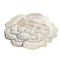 thumbnail image 5 of Qholemyo Peony Style Hot Stamping Decorative Cup Mat - PVC Table Mat with Thermal Insulation, Practical Heat-Resistant Dining Cup Coasters, 5 of 5