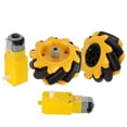 thumbnail image 4 of Motorreductor Rueda Mecanum para Robot TT NikouMX Diseño Exquisito, 4 of 8