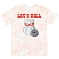 thumbnail image 3 of Inktastic Let's Roll Bowling T-Shirt, 3 of 5